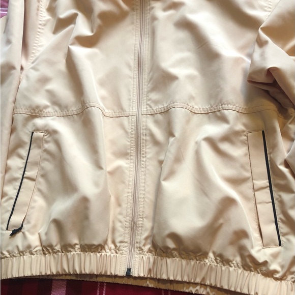 Cutter & Buck Men’s Medium Yellow Nautical Windbreaker Casual Sport Jacket - Picture 7 of 16